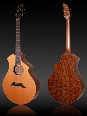 Breedlove Masterclass CM Classic in Rotzeder und Walnuss