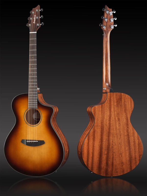 Breedlove Discovery Concert CE Sunburst mit massiver Fichtendecke